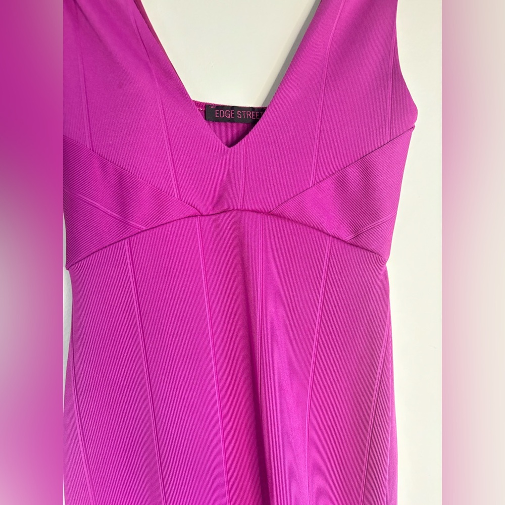 Y2K Ribbed mini dress - Picture 5 of 6